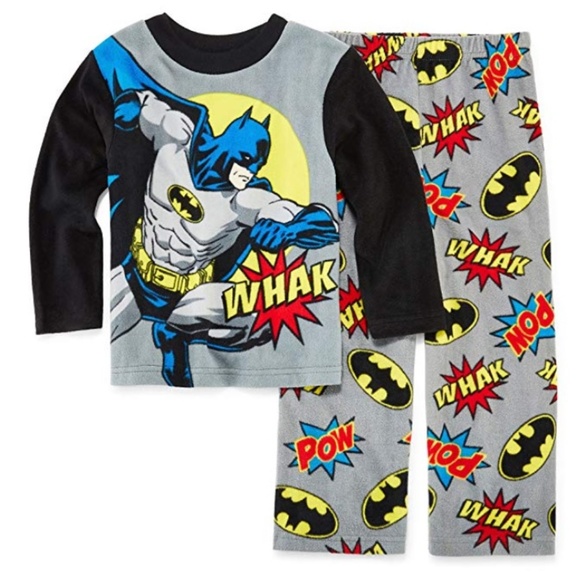 AME Sleepwear Other - Boys DC Comics Batman Fleece Pajamas Sz 6 NWT